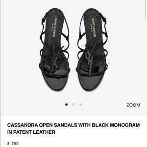 YSL sandals